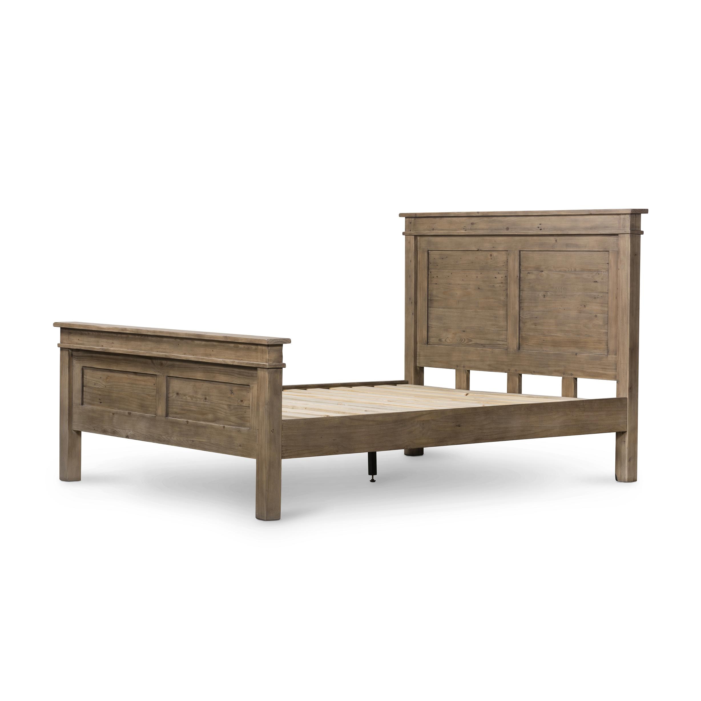 Four Hands Settler Qta Queen Platform Bed Sundried Vsrb