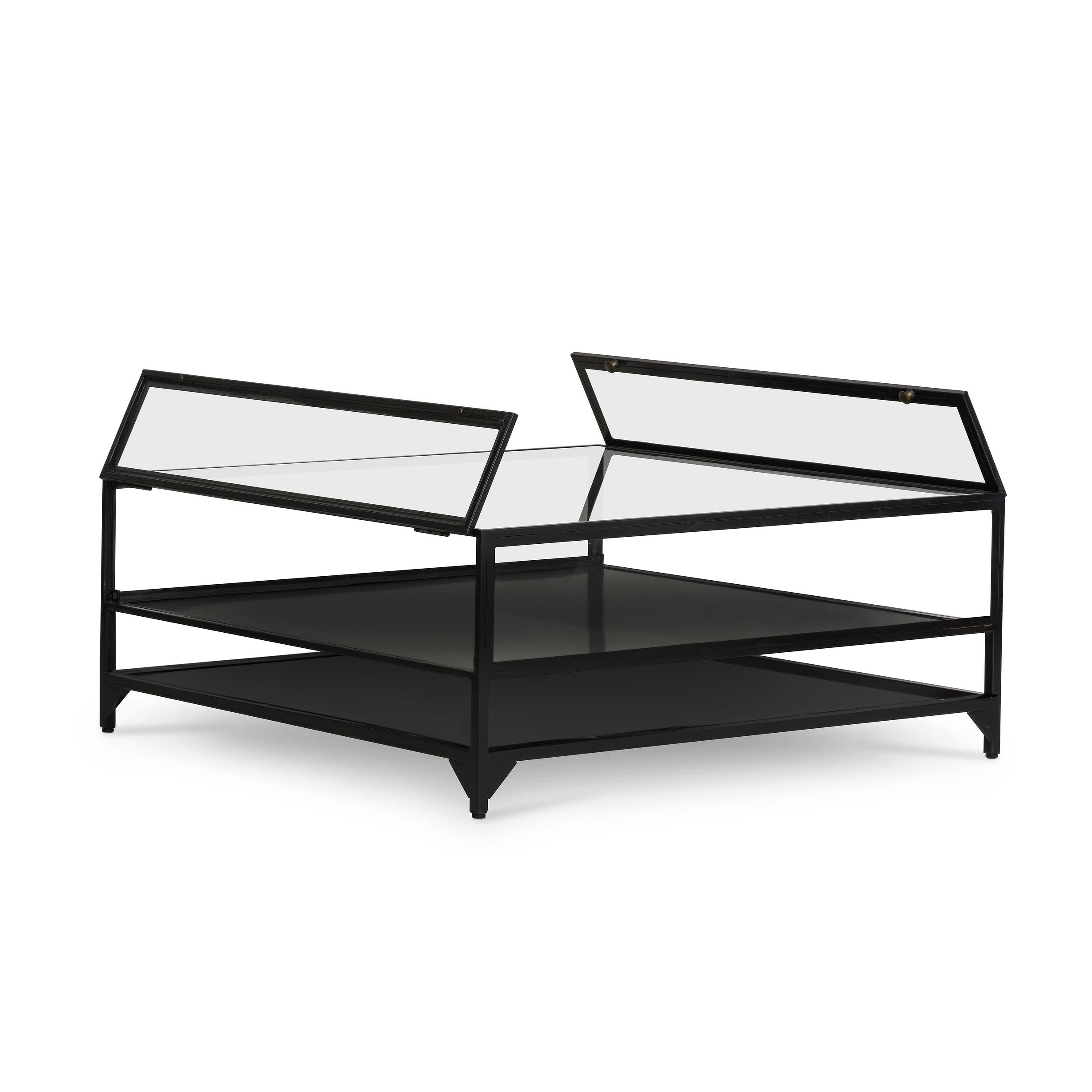 Four Hands Shadow Box Square Coffee Table VBEL269 Portland, OR Key