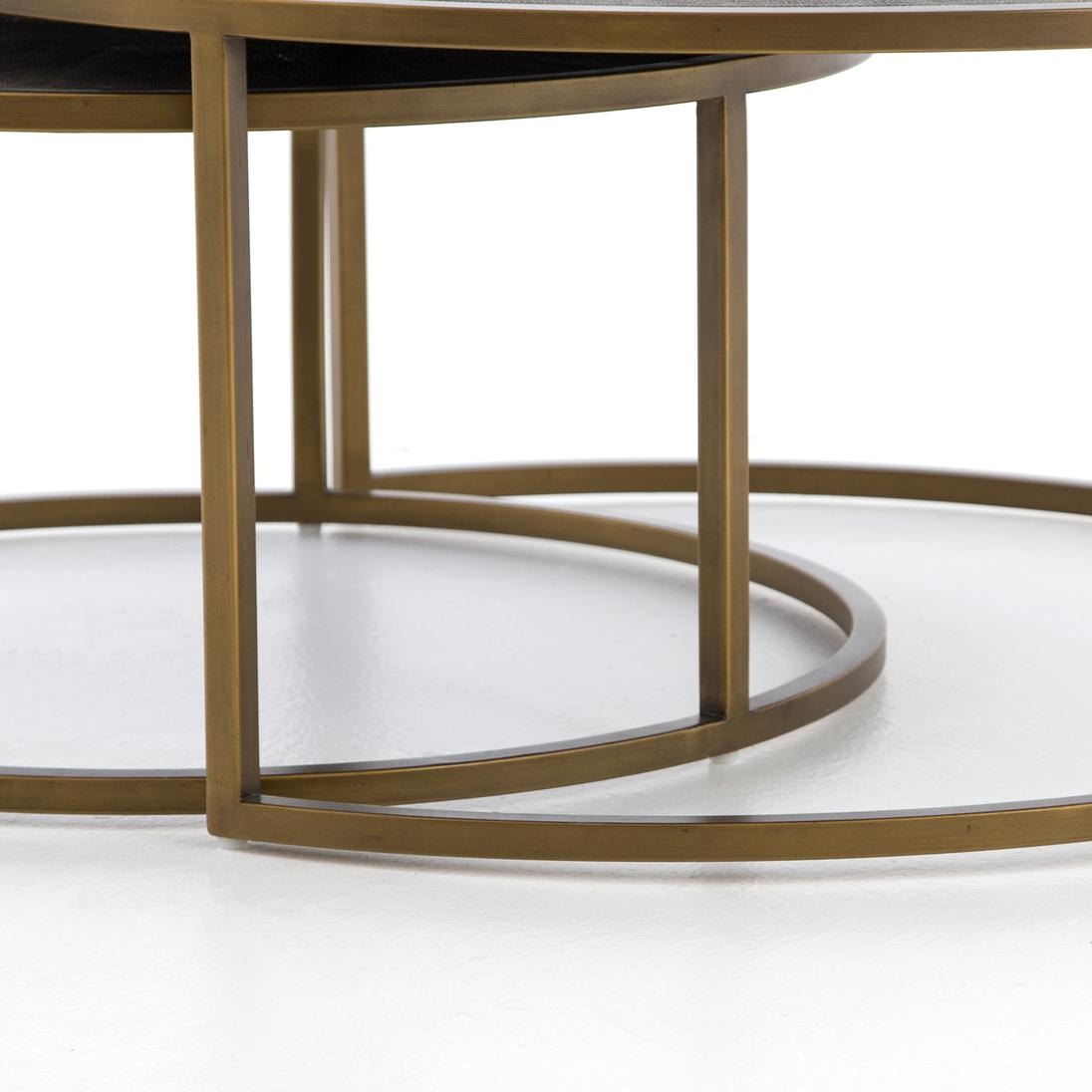 Four Hands Shagreen Nesting Coffee Table VBEN-018 - Portland, OR | Key ...