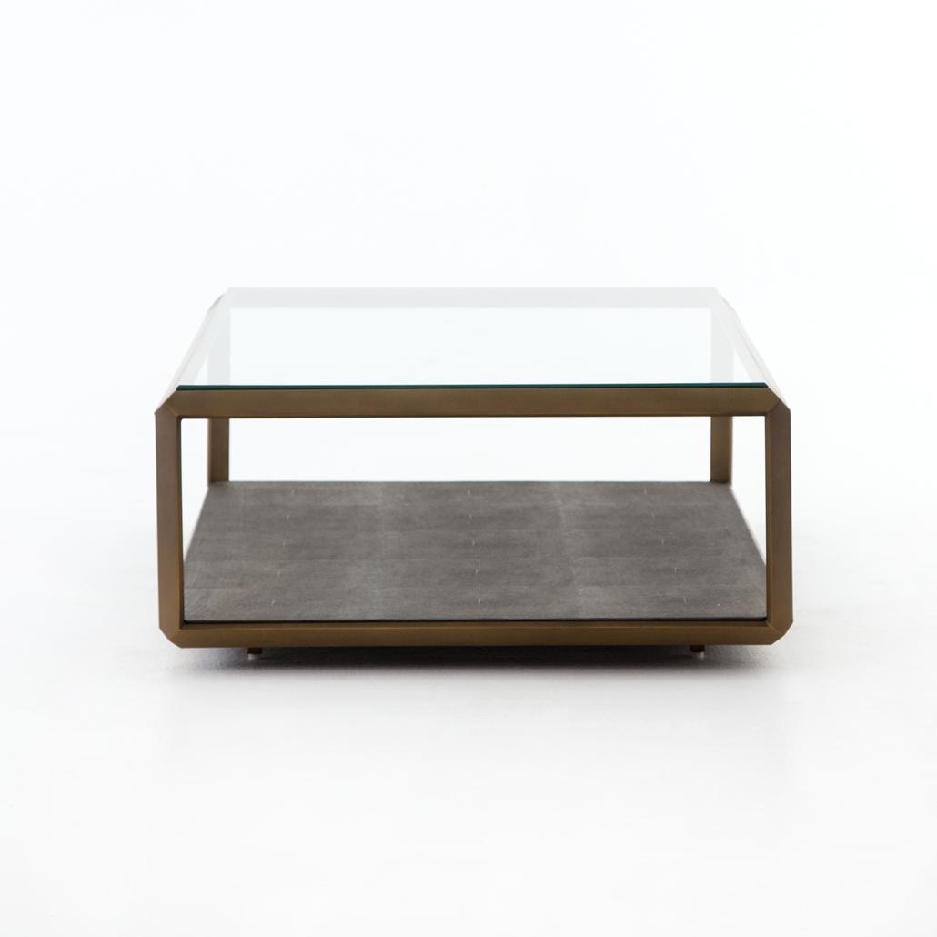 Four Hands Shagreen Shadow Box Coffee Table VBEN016A Portland, OR