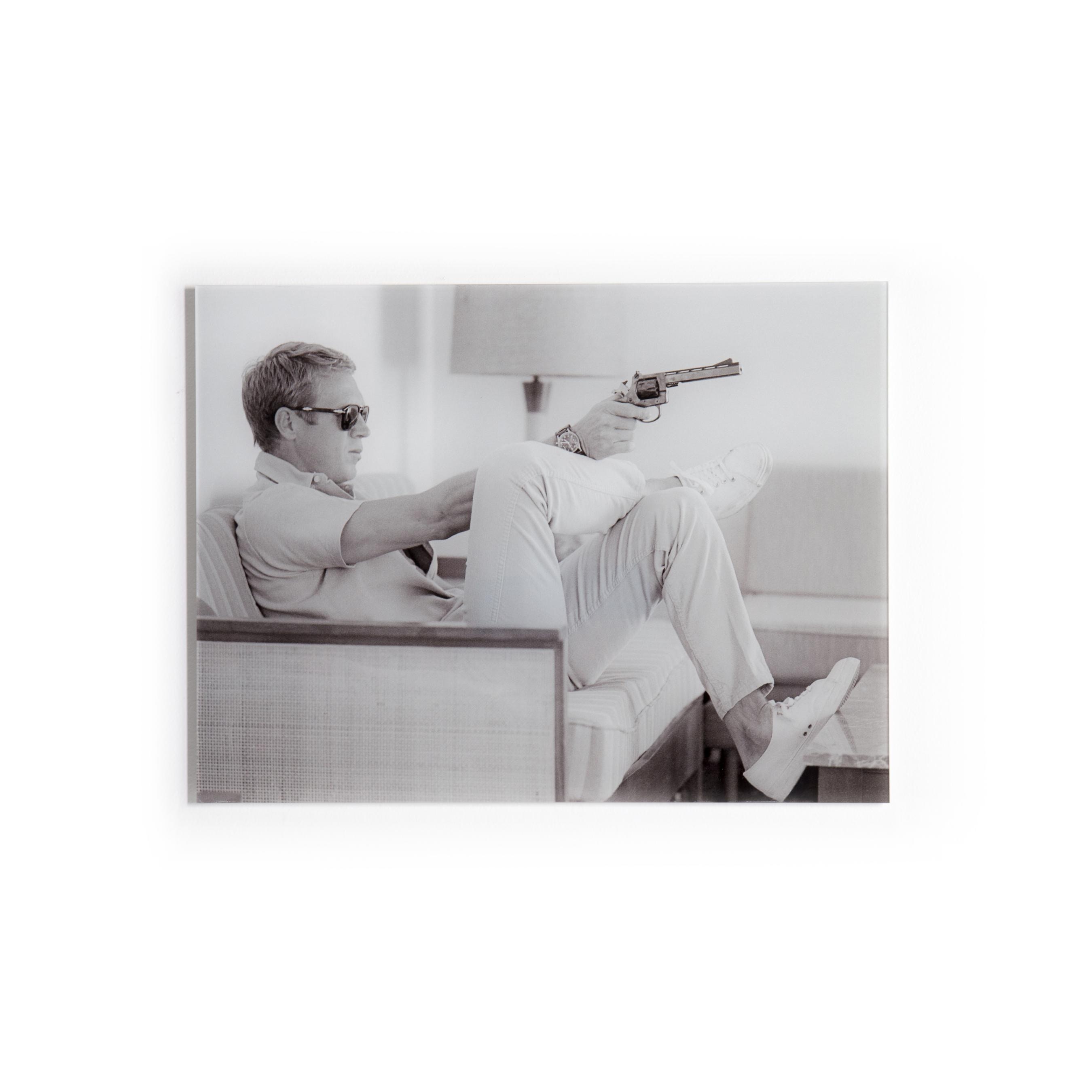 Steve mcqueen discount couch gun