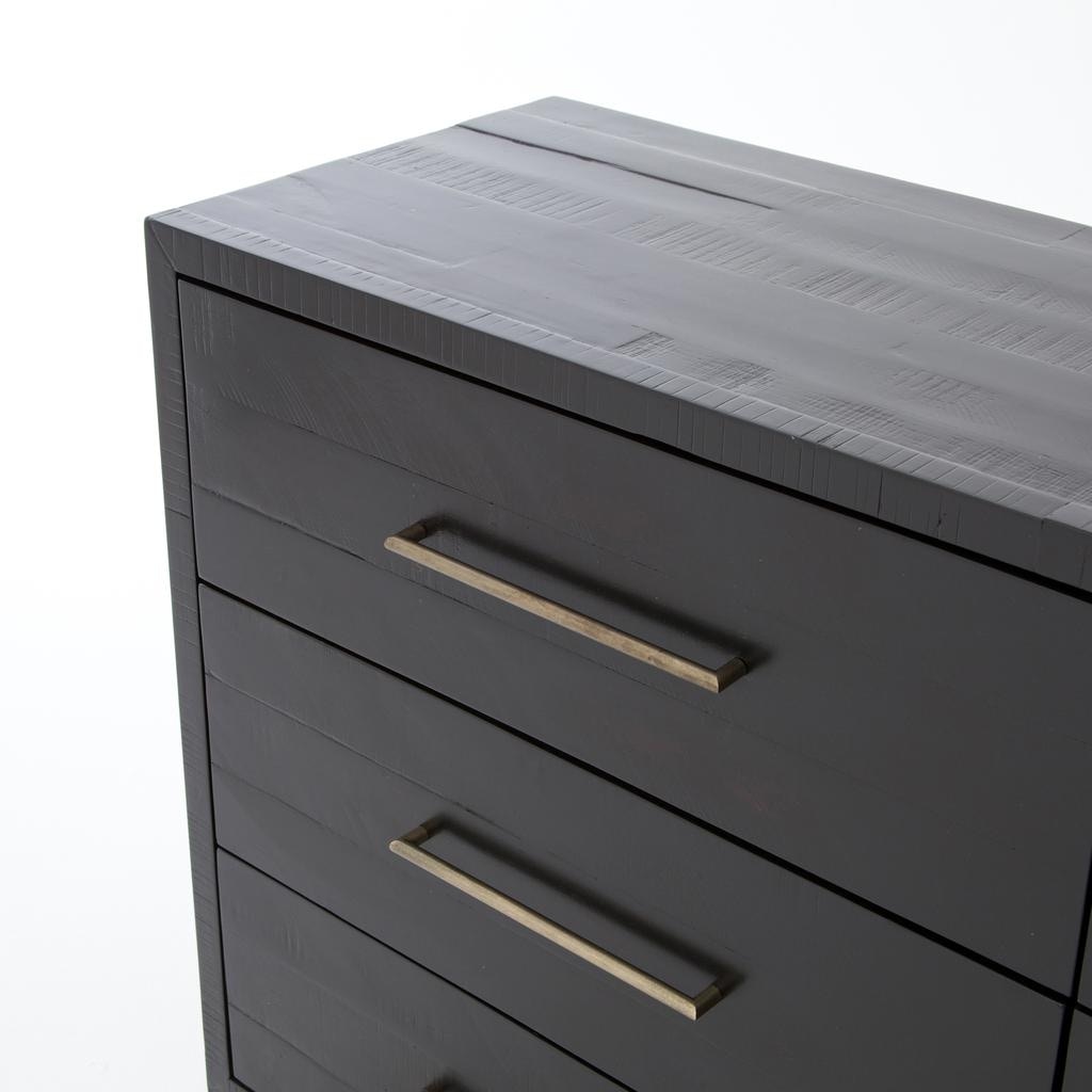 Four Hands Suki 9 Drawer Dresser Burnished Black VHAD-F205