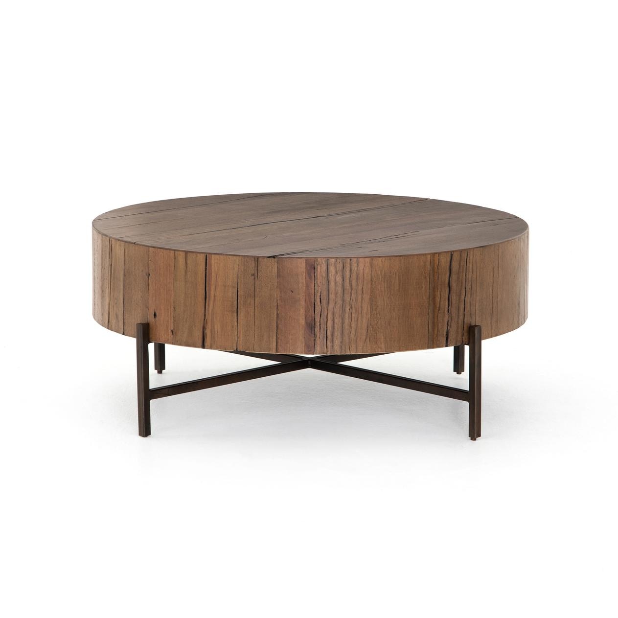 Tinsley coffee store table natural brown