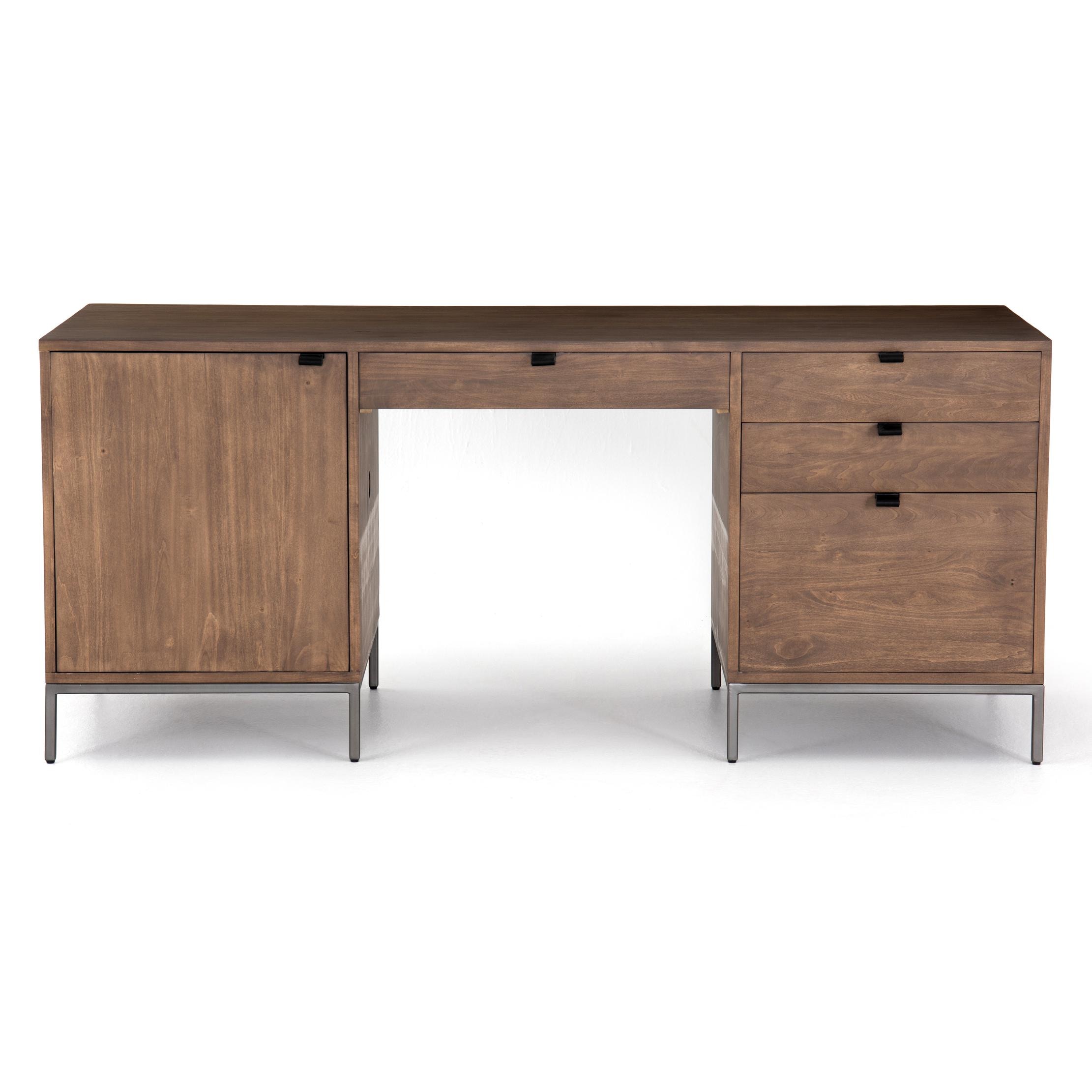 Four Hands Trey Executive Desk 223816001 Portland, OR Key Home Furnishings