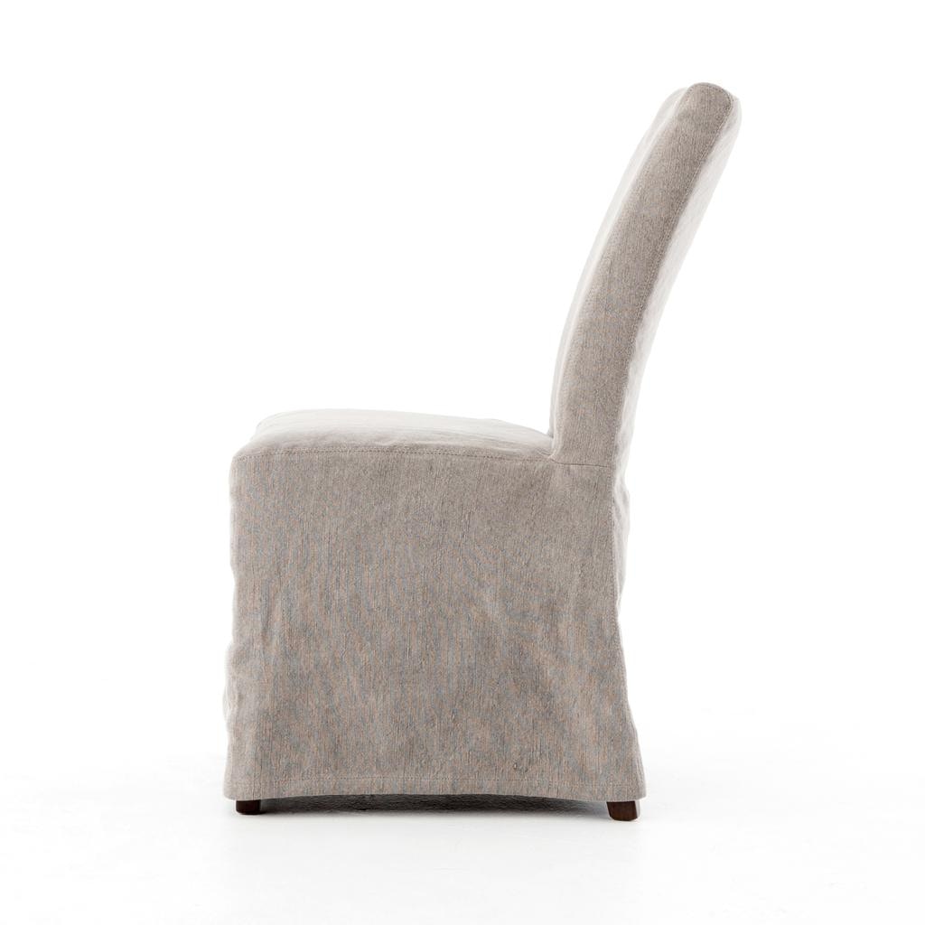 Four Hands Vista Dining Chair Heather Twill Carbon CASH6973