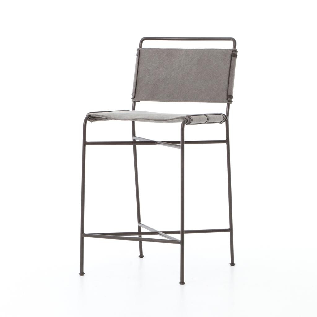 Four Hands Wharton Bar plus Counter Stool (QTY 2) CIRD155 (QTY 2) CIRD