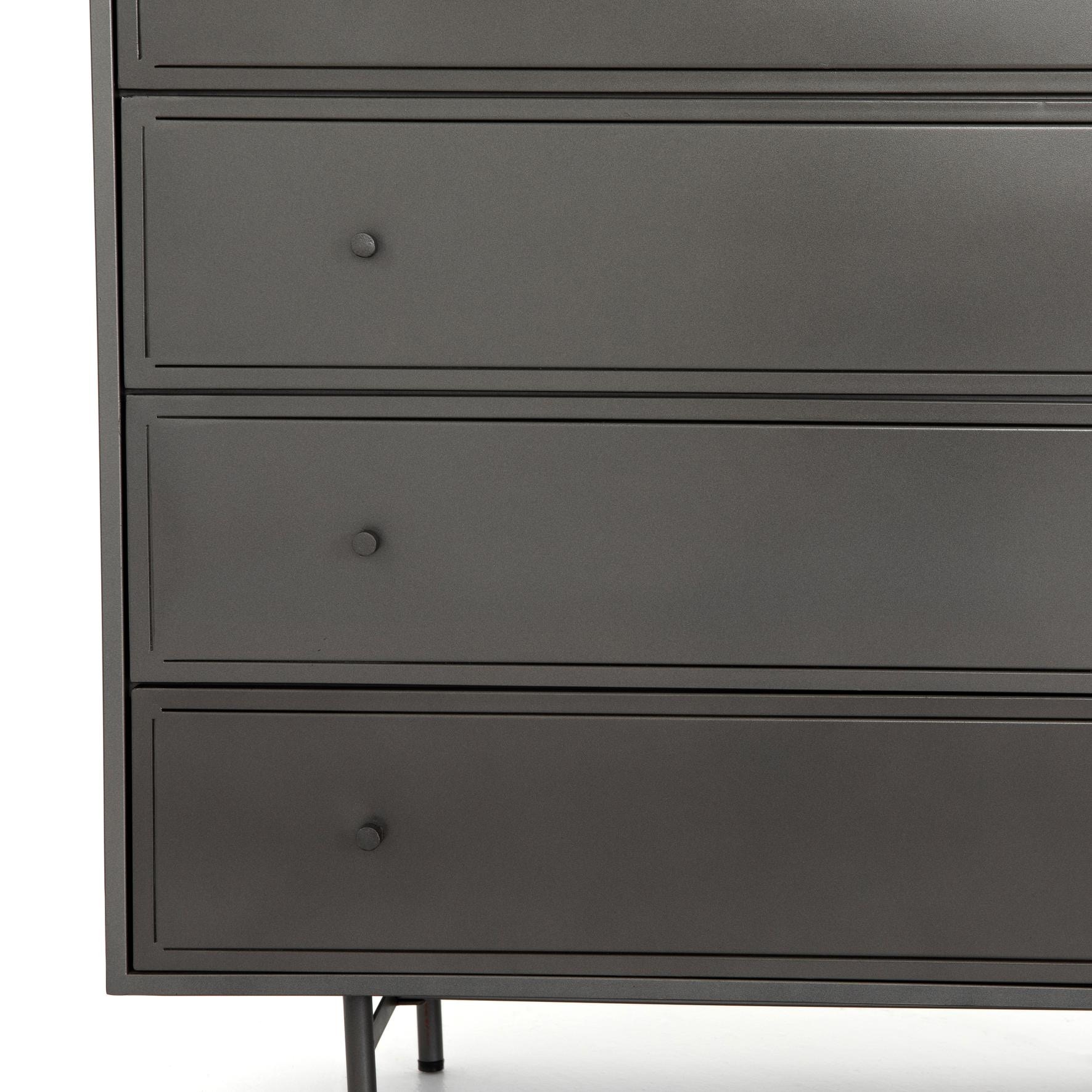 gunmetal grey dresser Bronyan - Dark Gray