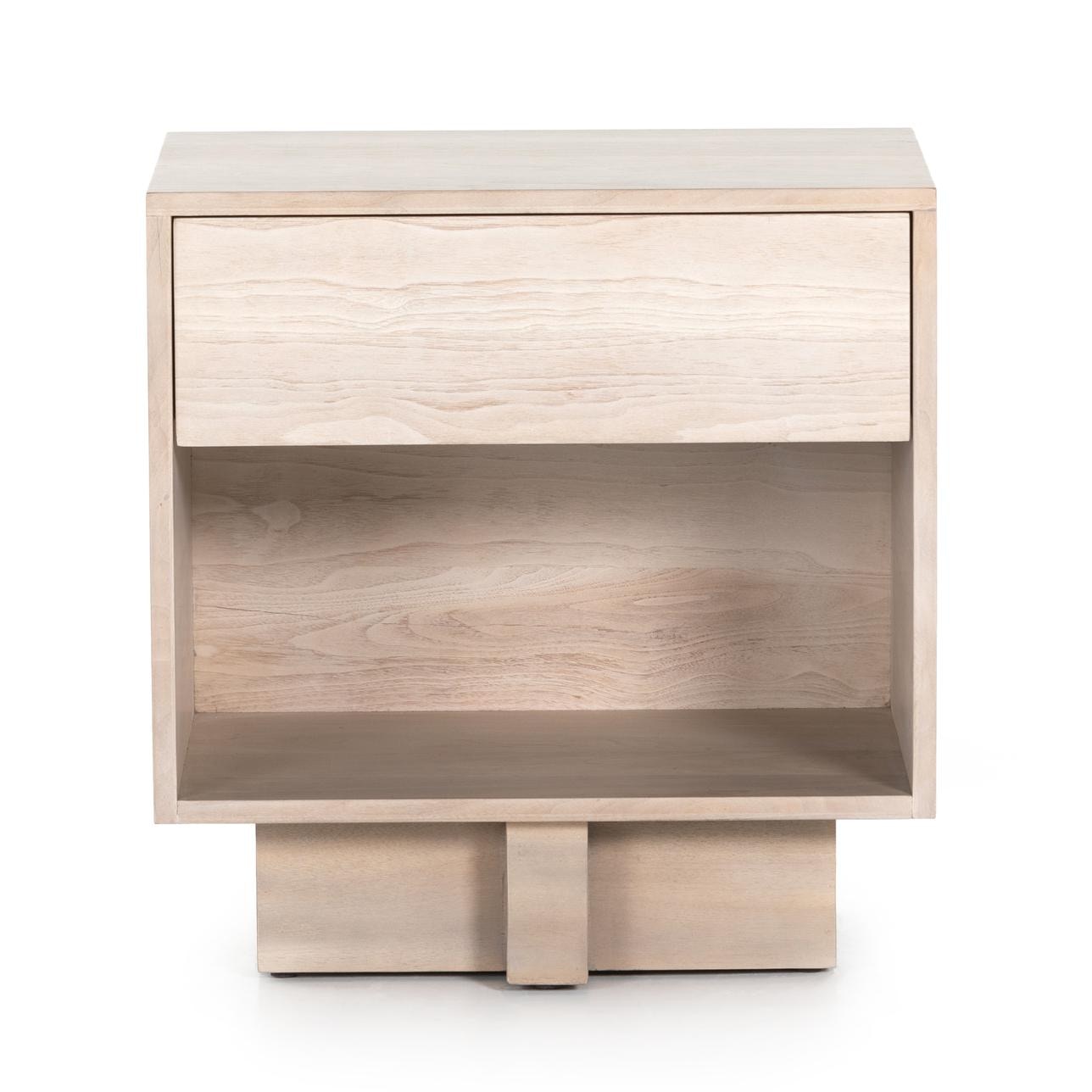 Bodie Nightstand Ashen Walnut