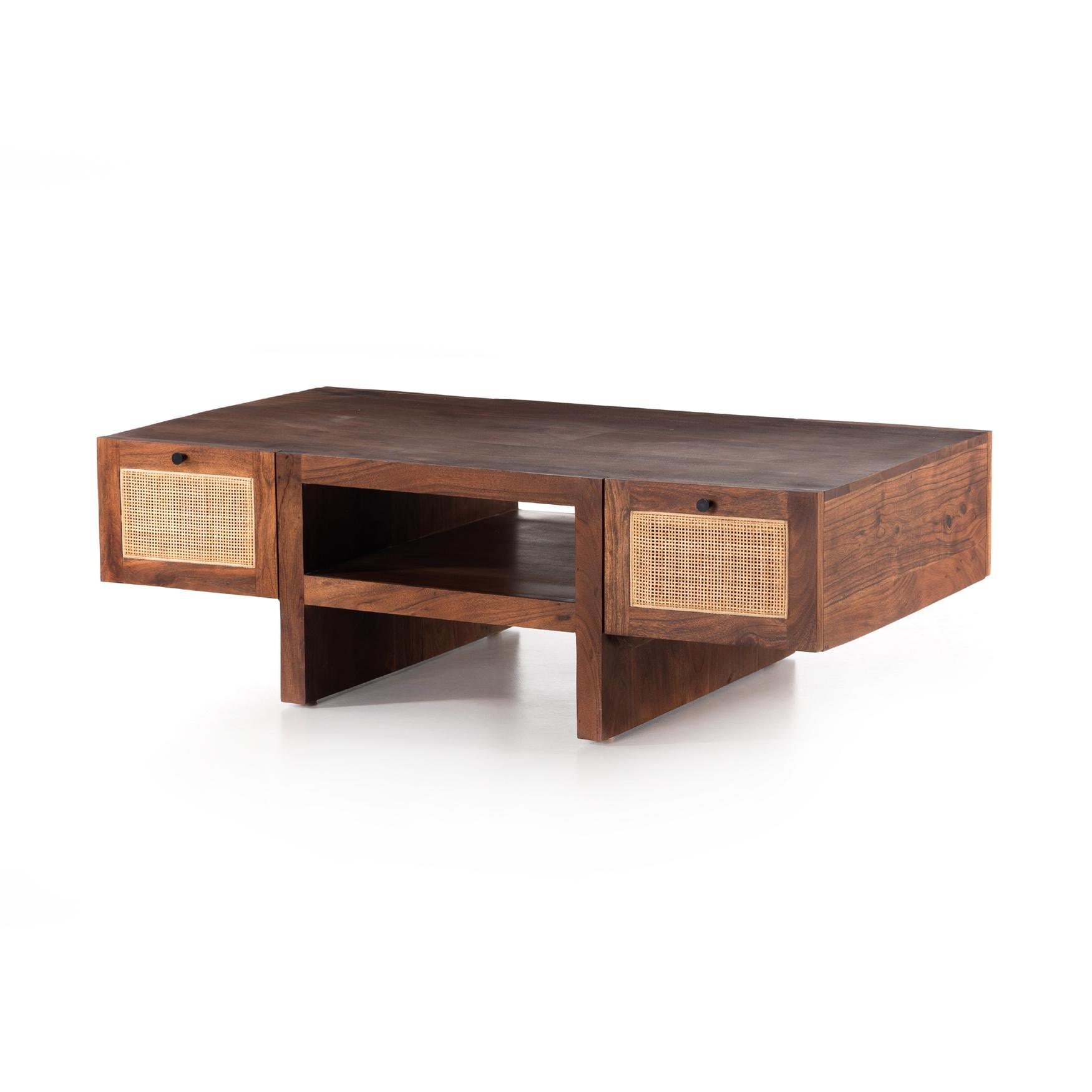 Four Hands Goldie Coffee Table Toasted Acacia 224827-001