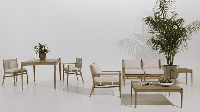 Four Hands Rosen Outdoor Dining Chair 227345001 Portland, OR Key