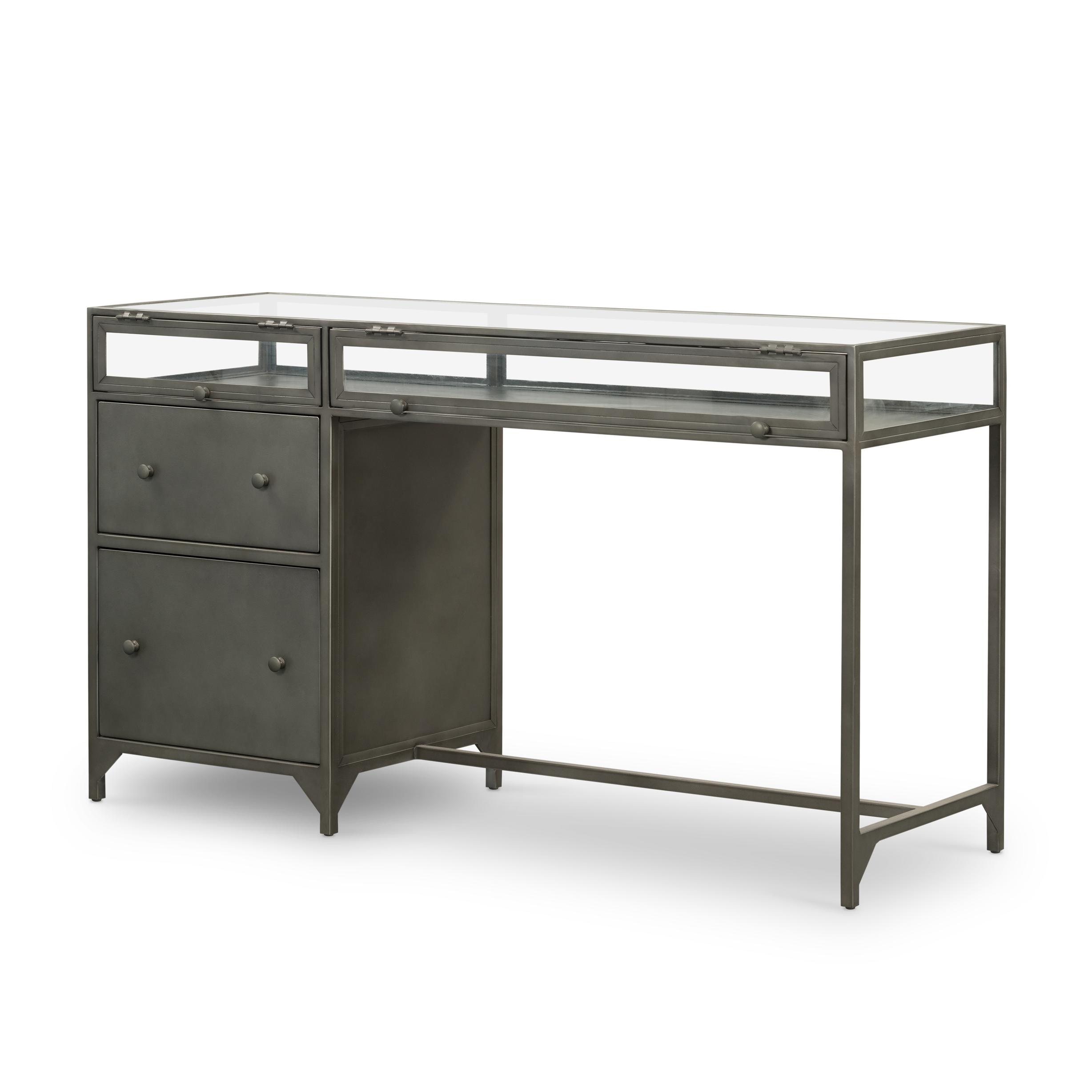 Four Hands Shadow Box Desk 104429003 Portland, OR Key Home Furnishings