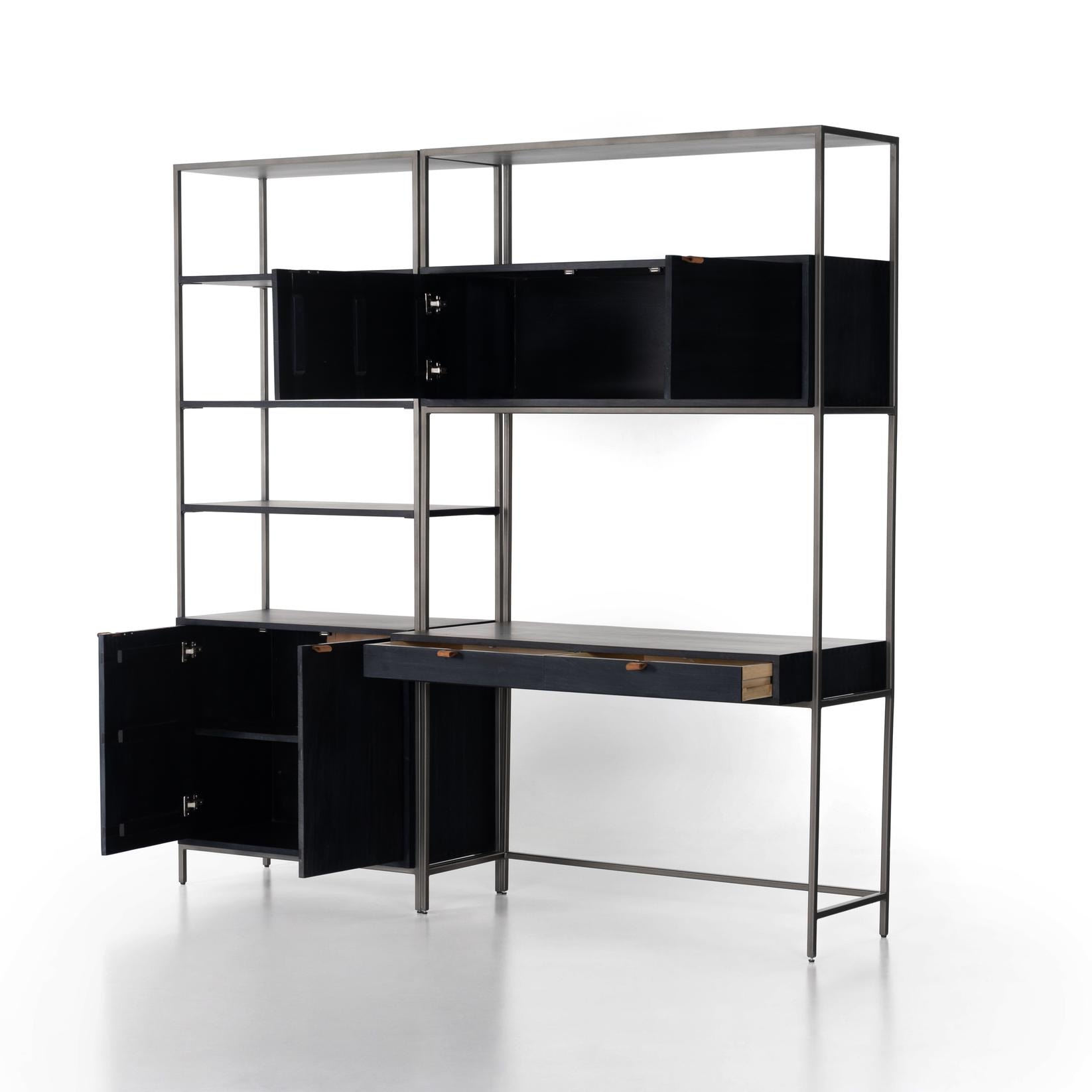 Four Hands Trey Modular Wall Desk W 1 Bookcase 228709002 Portland
