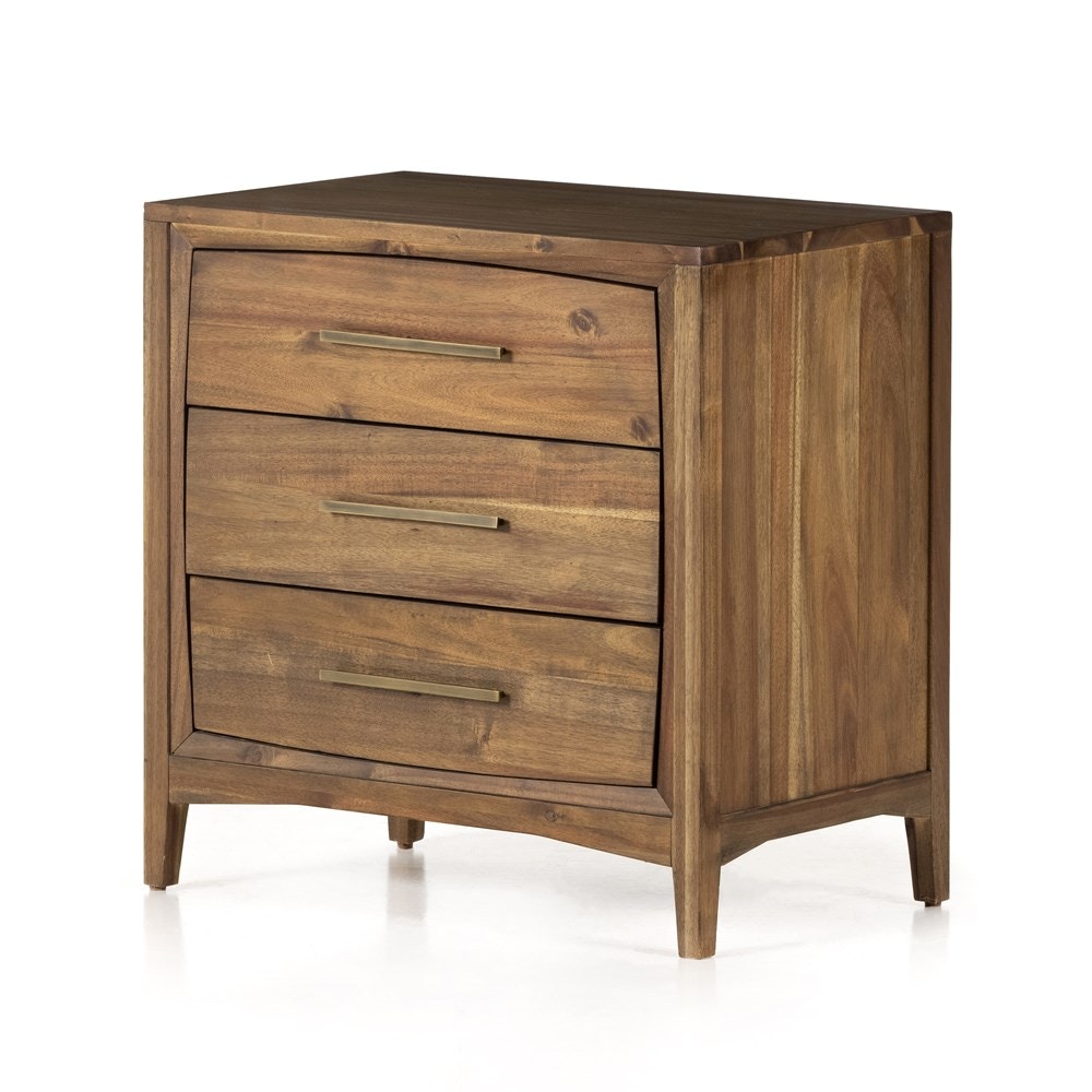 Four Hands Alexander Nightstand Toasted Acacia 228569-001