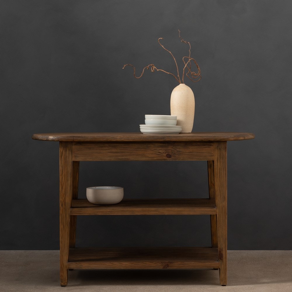 Four Hands Alfie Kitchen Island Waxed Pine 230256001 Portland, OR