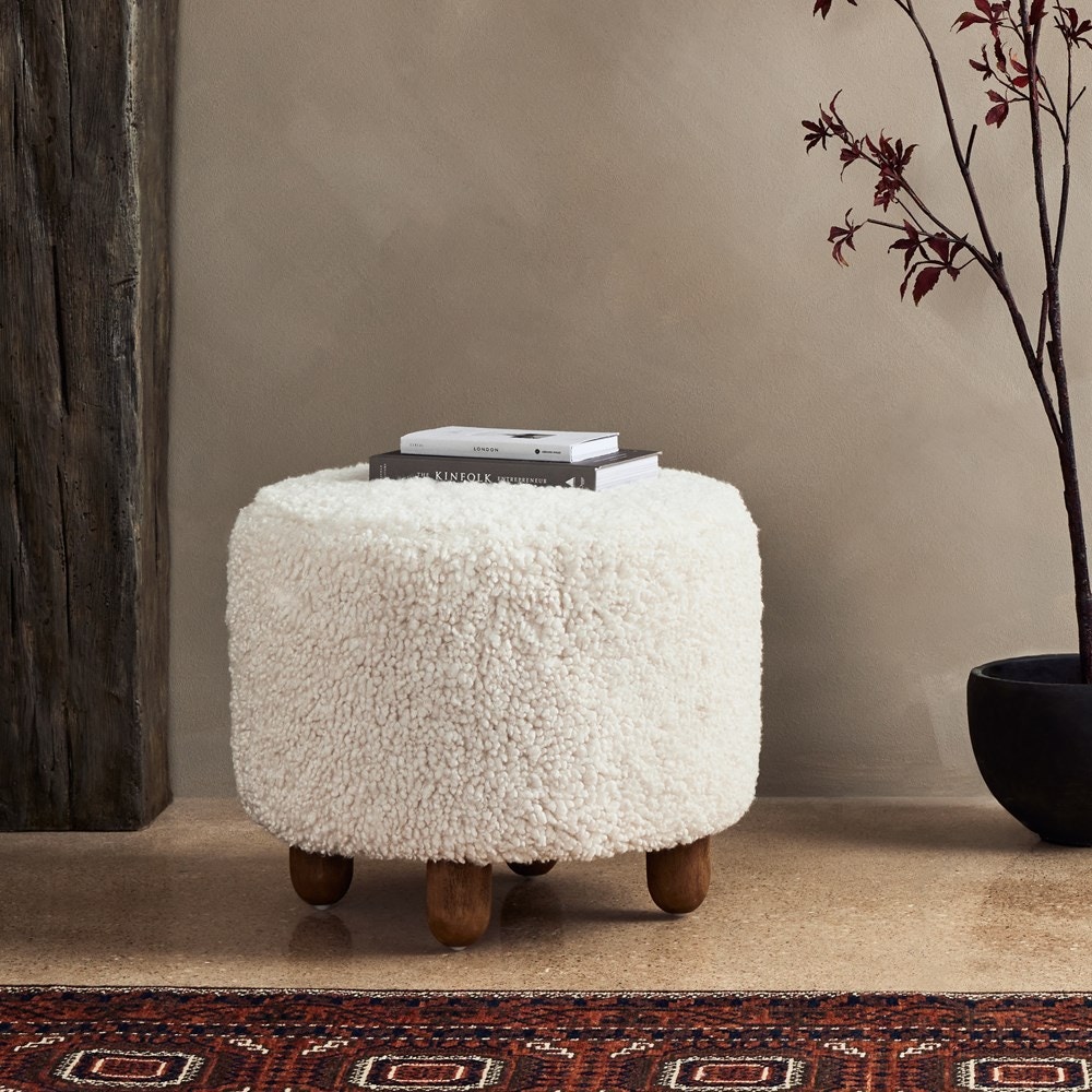 Aniston Ottoman 21 inch Andes Natural