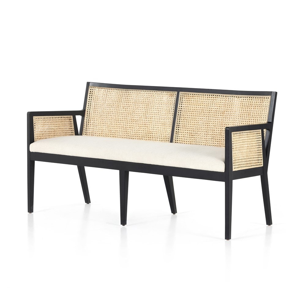 Four Hands Antonia Cane Dining Bench 226225-005 - Portland, OR | Key ...
