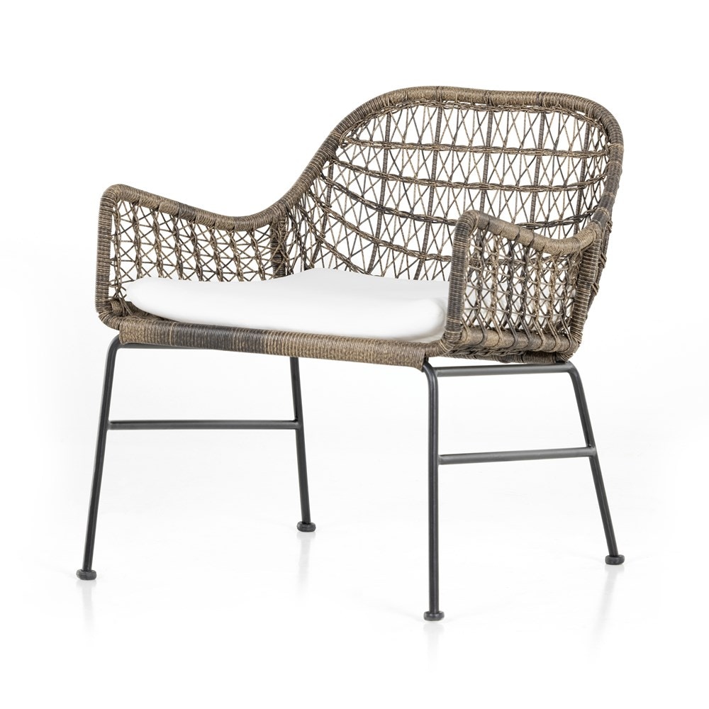 woven club chair