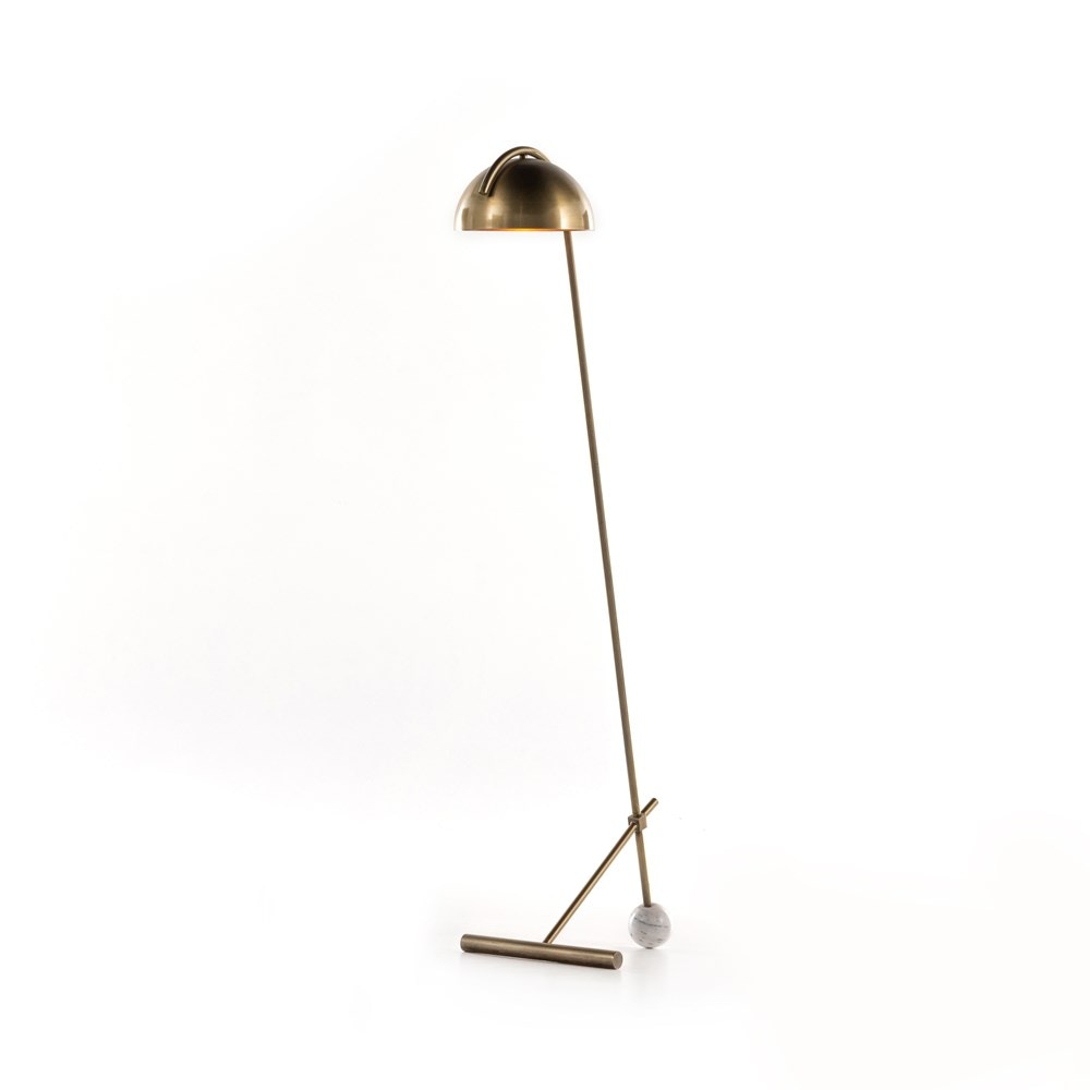 Decor therapy asher arc deals floor lamp