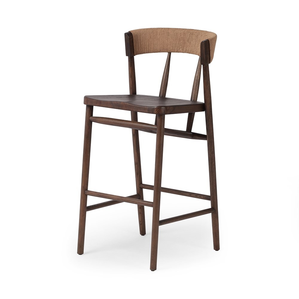 Drift oak bar discount stool