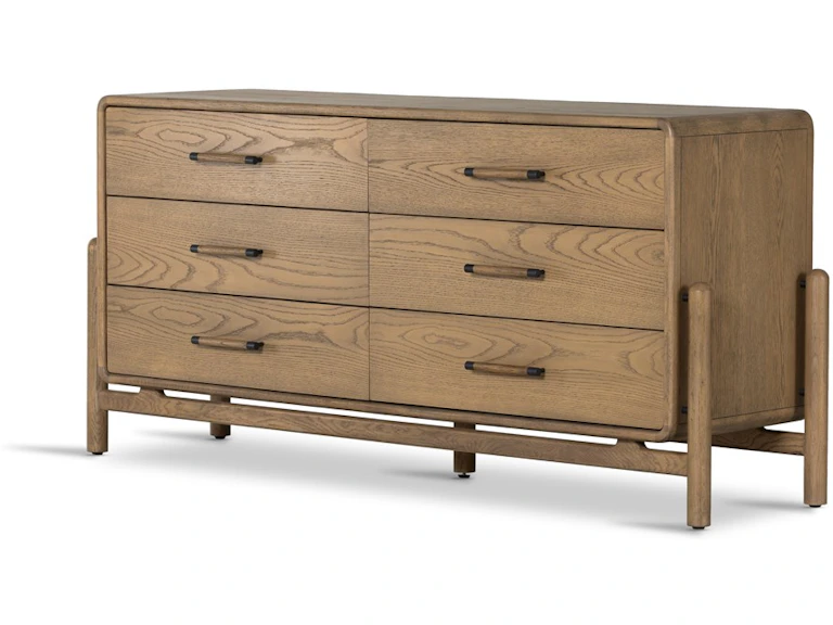 holtzlander 6 drawer dresser Four Hands from shirts and sweaters to jeans Soleri Cerused Natural Oak Wood