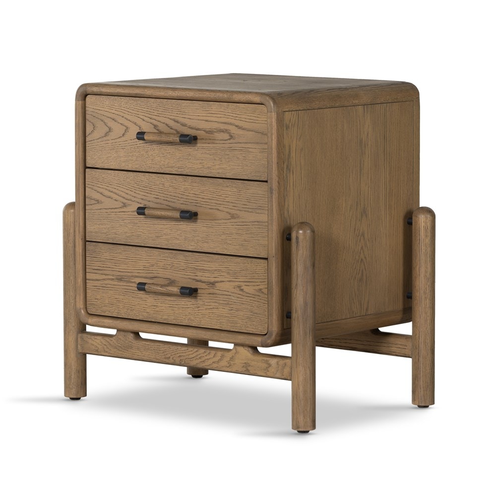 Four Hands Caroline Nightstand Smoked Oak 227883-002 - Portland, OR ...