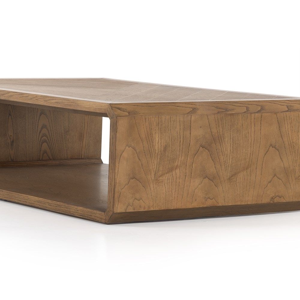 Four Hands Caspian Coffee Table Natural Ash 231405-001 - Portland, OR ...