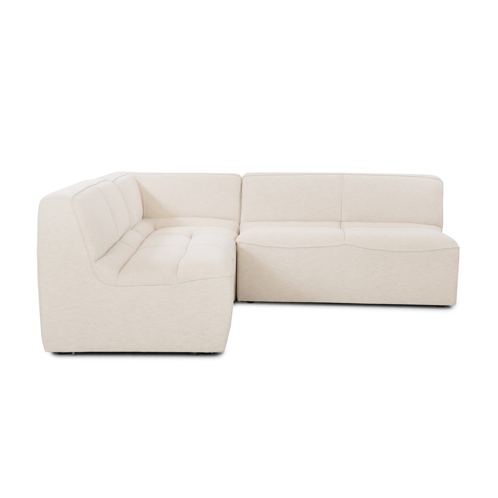 Four Hands Cezanne 3Pc Sectional Laf 92 Parchment 229794-001