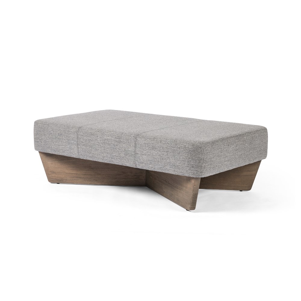 Four Hands Chaz Large Ottoman 230220-007 - Portland, OR | Key Home  Furnishings