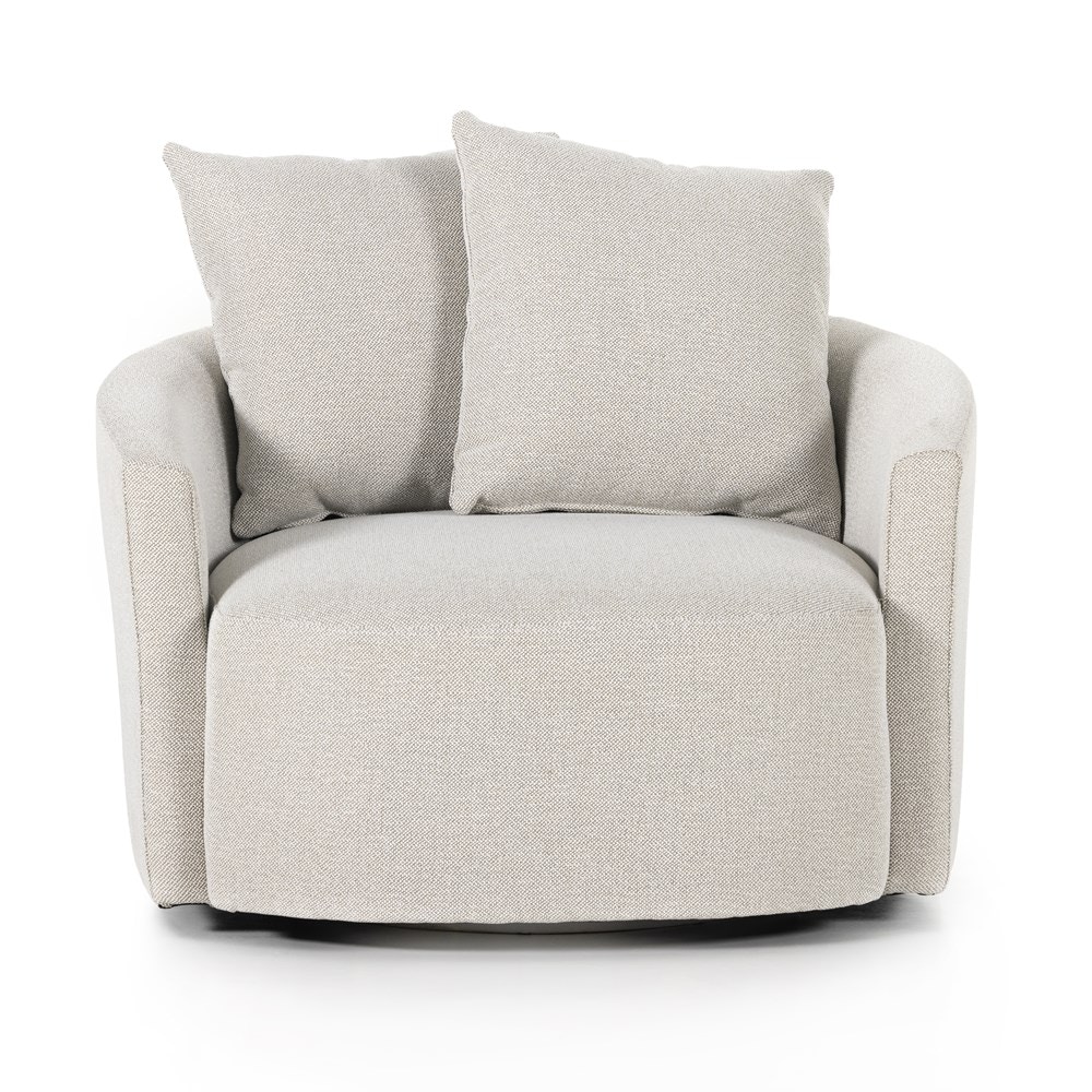 Four Hands Chloe Swivel Chair Delta Bisque 228290-001 Portland