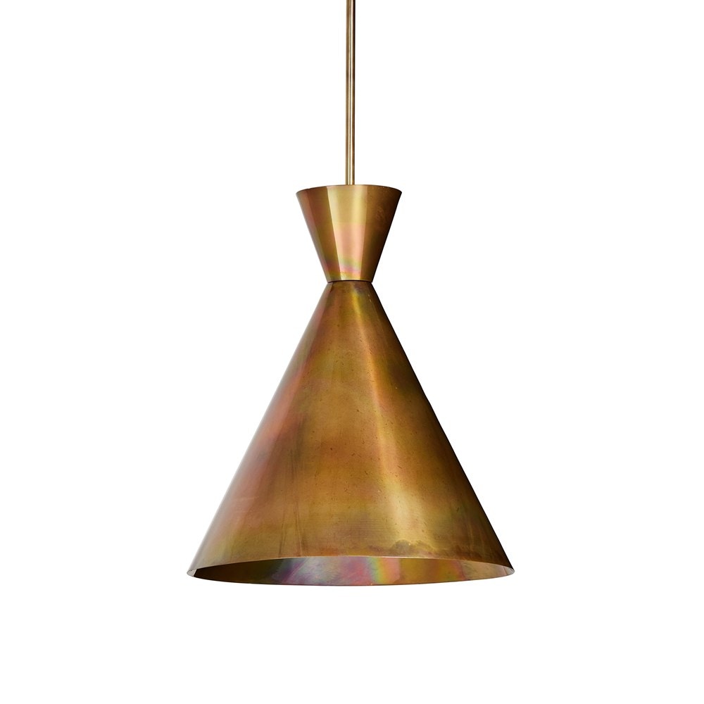 Four Hands Clement Pendant Burnt Brass 236444-001 - Portland, OR