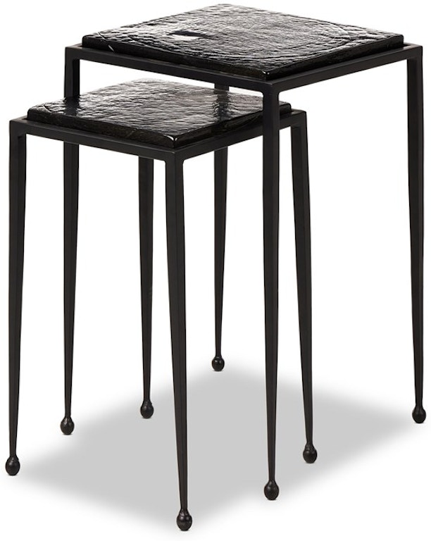 Four Hands Dalston Cast Glass Nesting Tables Smoked 239742-001 - Portland,  OR