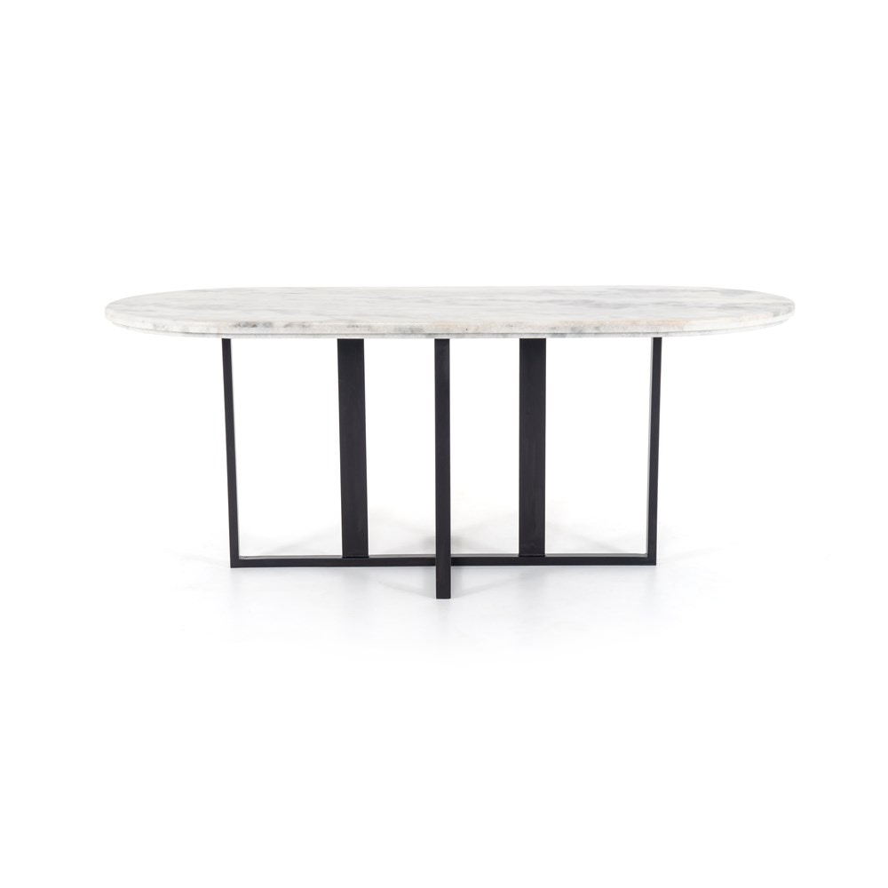 Four Hands Devan Oval Dining Table IRCK371 Portland, OR Key Home Furnishings