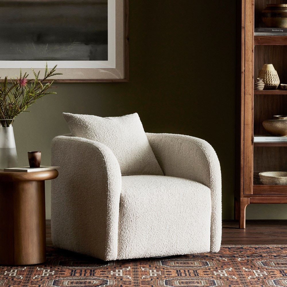 Four Hands Draven Swivel Chair Somerton Ash 231371-003 - Portland, OR ...