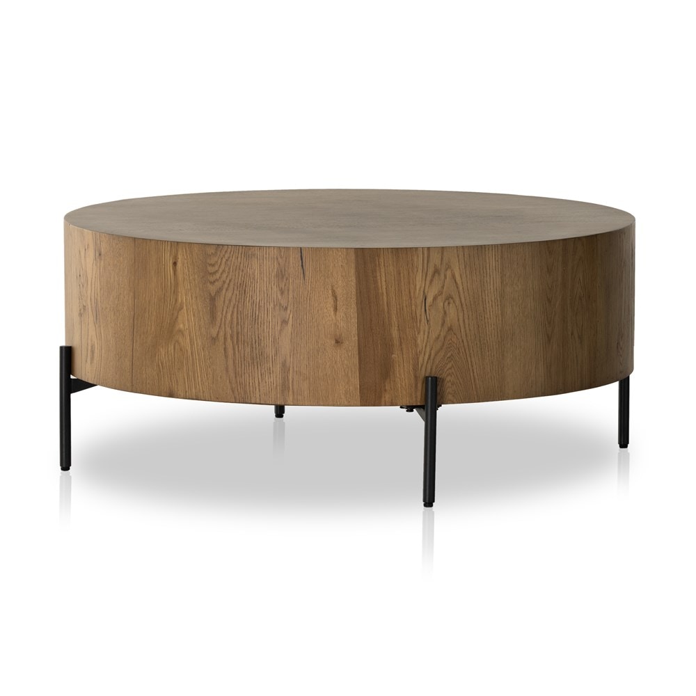 Four Hands Eaton Drum Coffee Table 228346002 Portland, OR Key Home