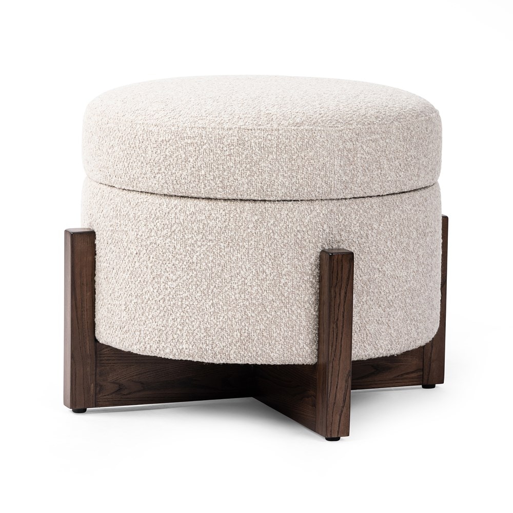 Four Hands Esben Storage Ottoman