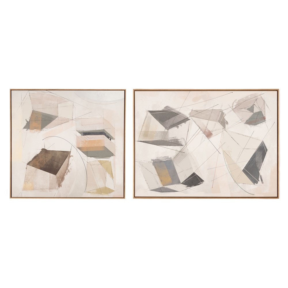 Four Hands Escalate Diptych By Coup DEsprit 237688-001