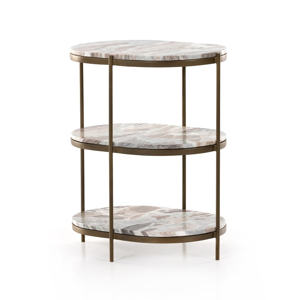 Four Hands Felix Oval Nightstand 106574006 Portland, OR Key Home