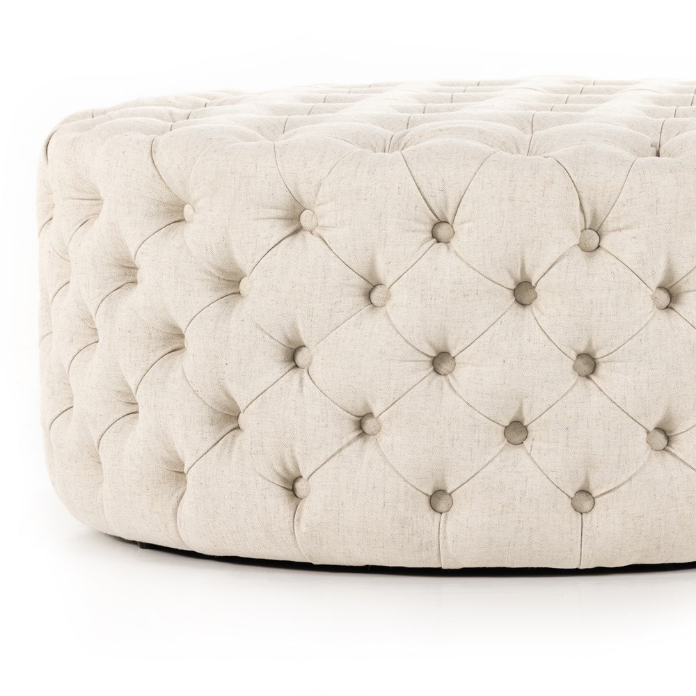 Four Hands Gabi Large Ottoman 231324002 Portland, OR Key Home