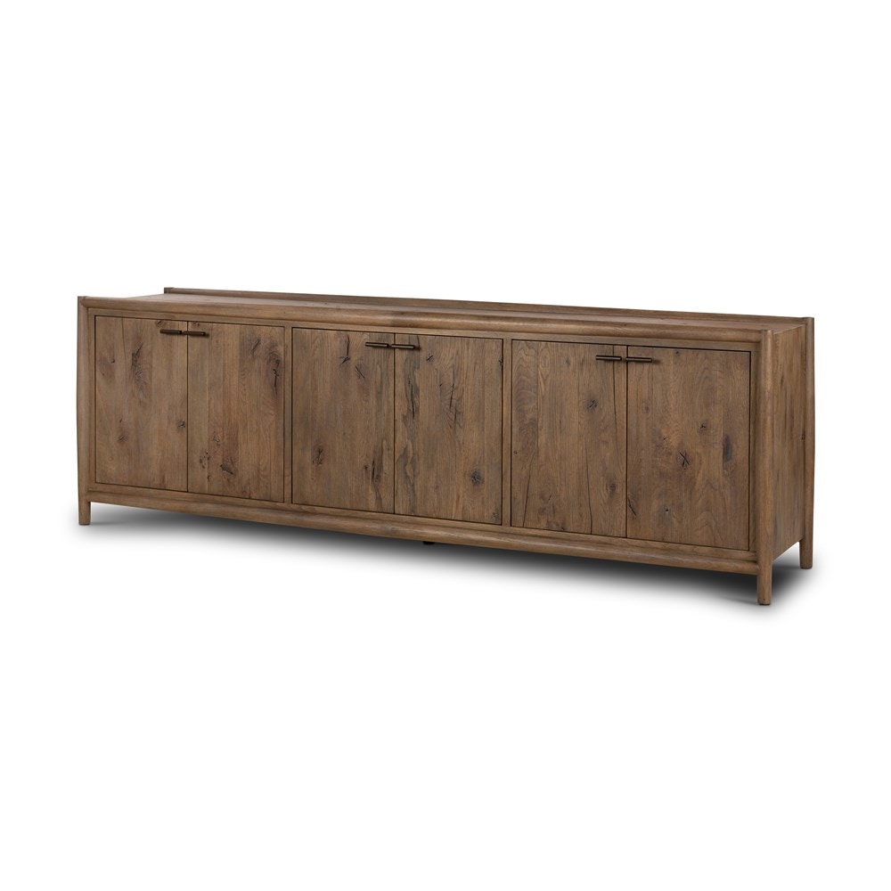 Four Hands Glenview 6 Door Sideboard Weathered Oak 236124-001
