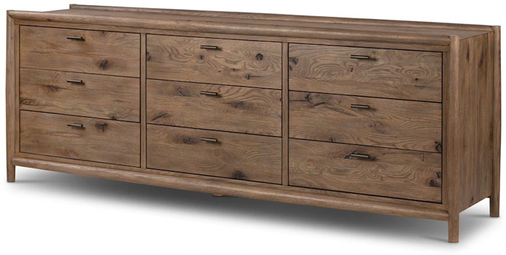 Four Hands Glenview 9 Drawer Dresser Weathered Oak 237095-001 - Portland, OR | Key Home Furnishings Four Hands Glenview 9 Drawer Dresser Weathered Oak 237095-001 - Portland, OR | Key Home Furnishings