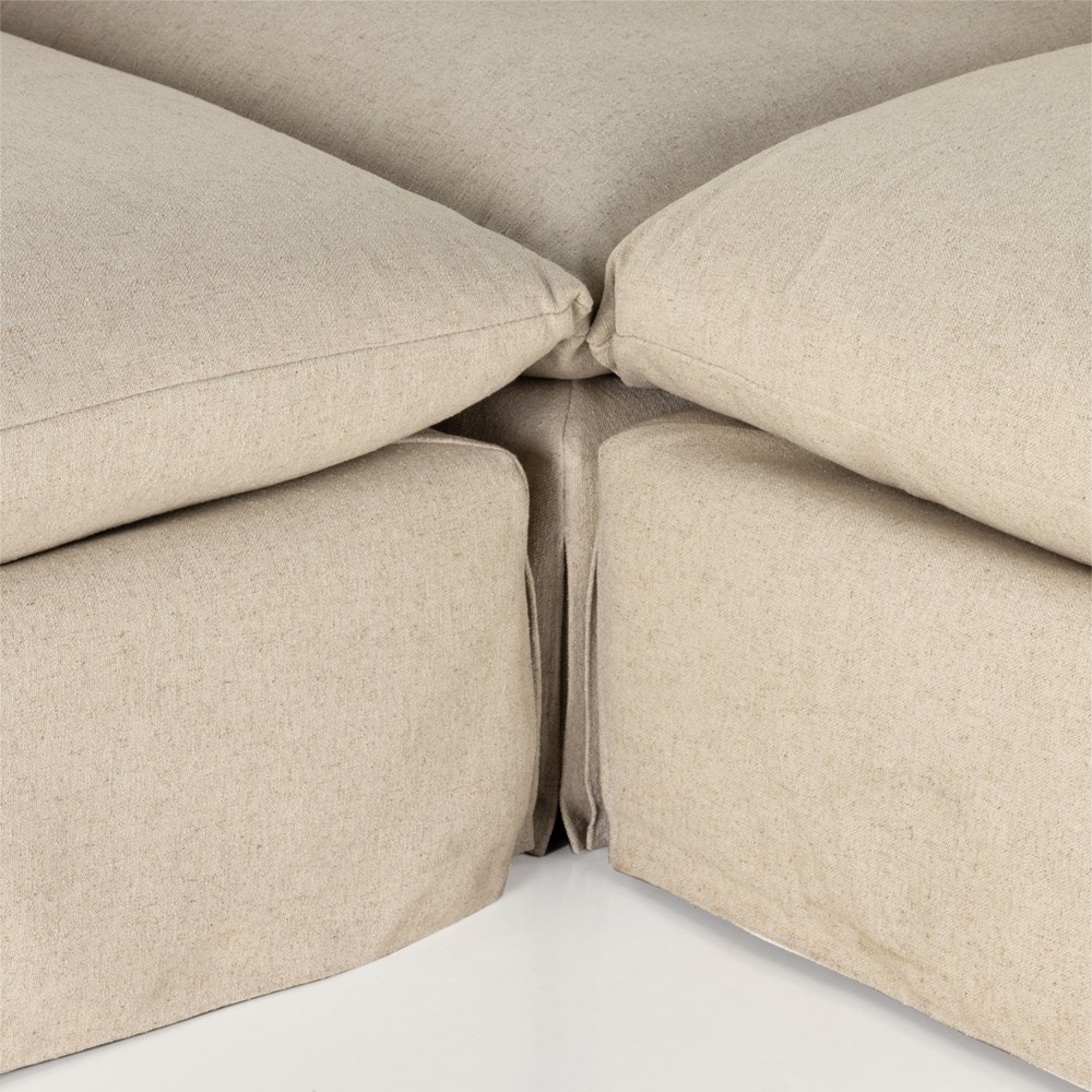 Four Hands Grant Slipcover 3 Piece Sectional 237689-002 - Portland