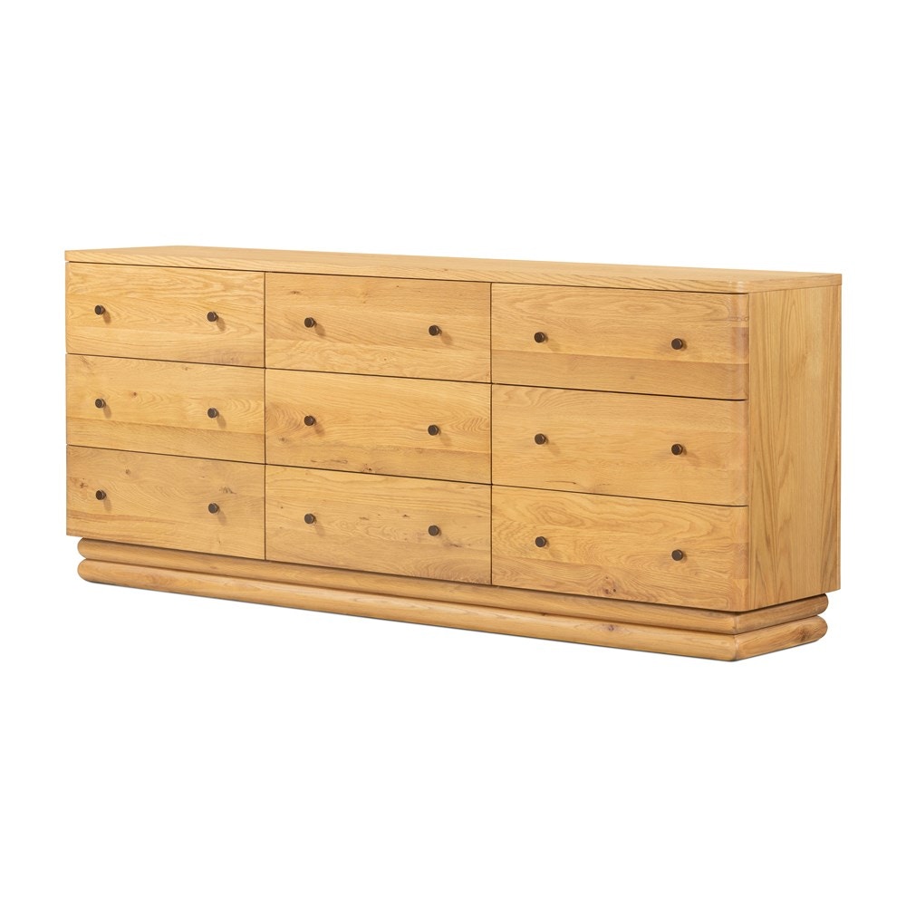 Four Hands Harding 9 Drawer Dresser Light Oak 232444-001