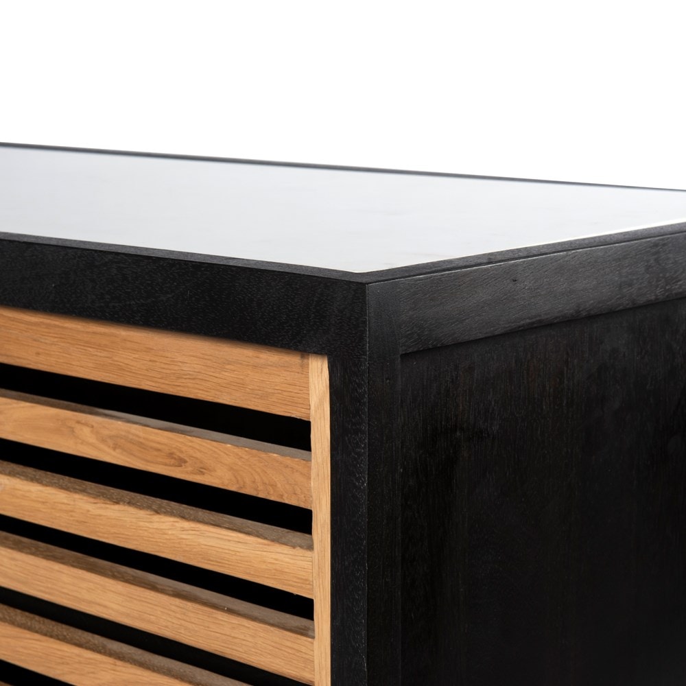 Four Hands Haverton Media Console Warm Natural Oak 101362 002