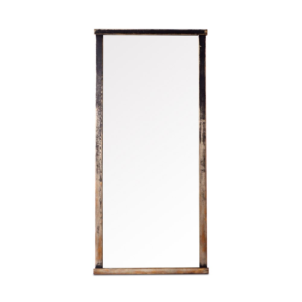 Four Hands Hitchens Floor Mirror Worn Black 239161001 Portland, OR