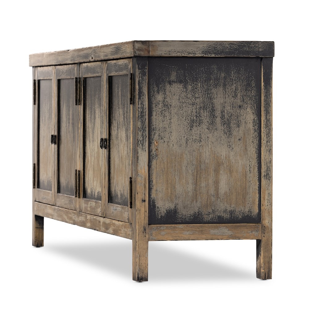 Four Hands Hitchens Media Console Worn Black 236331001 Portland, OR