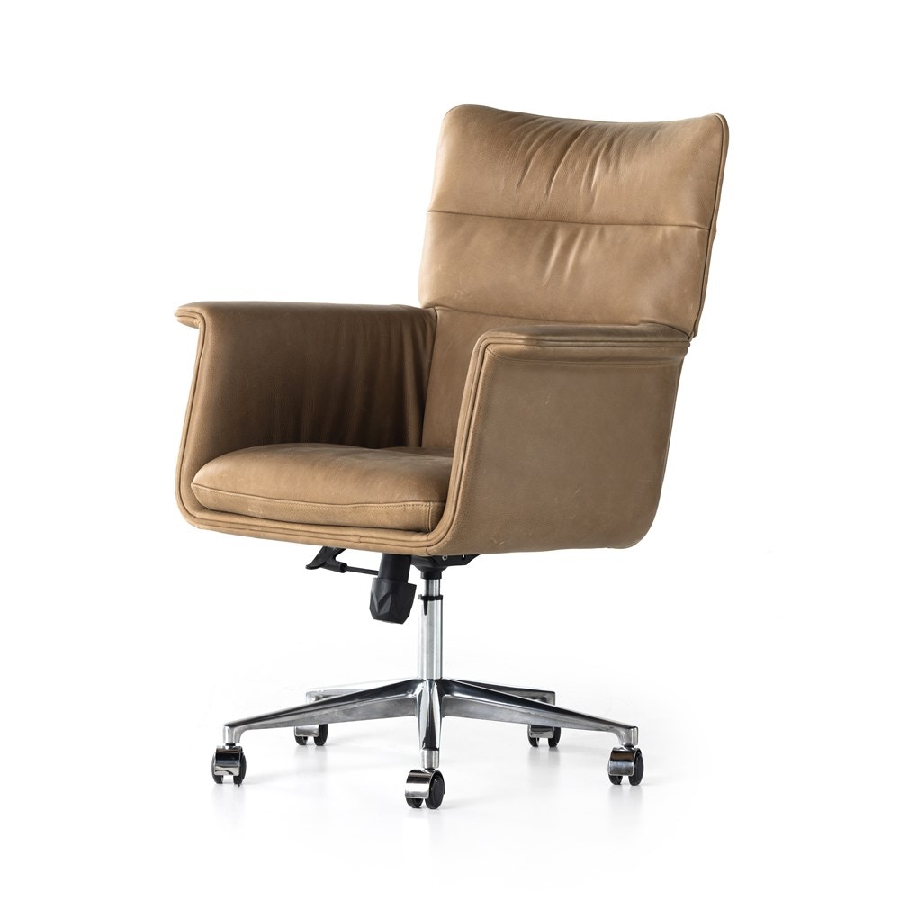 light tan office chair