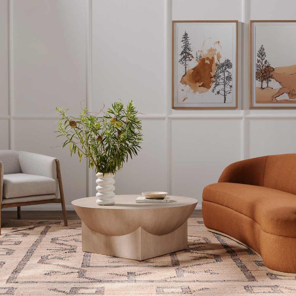 Four Hands Idris Chair Elite Stone 225763001 Portland, OR Key Home