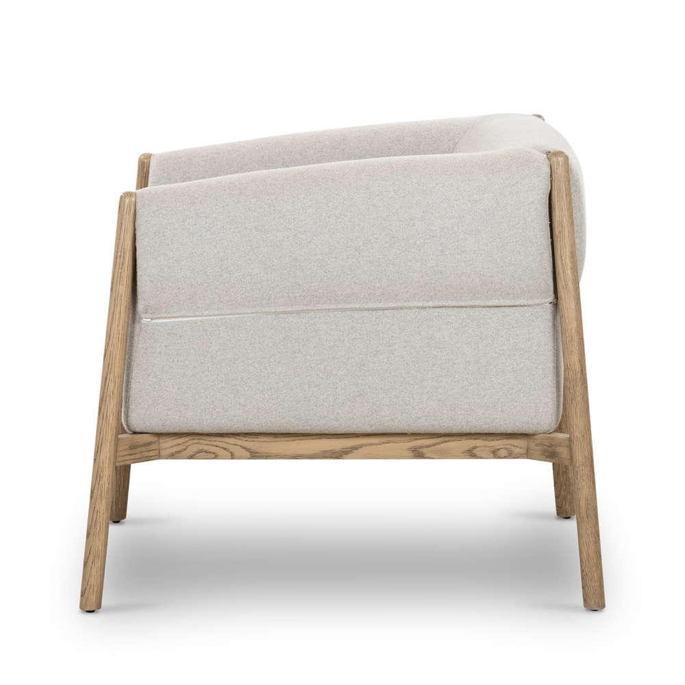 Four Hands Idris Chair Elite Stone 225763001 Portland, OR Key Home