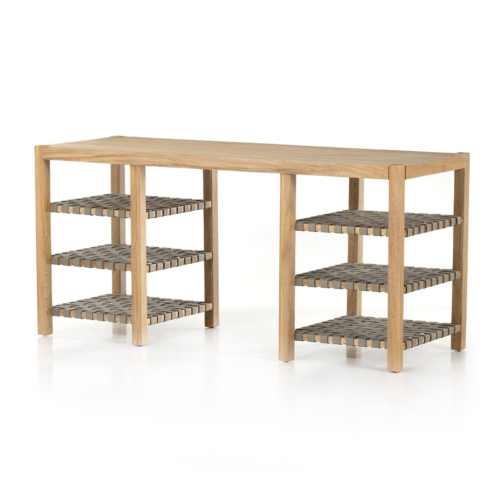 Four Hands Jacobo Desk Natural Rosa Morada 228547-001 - Portland