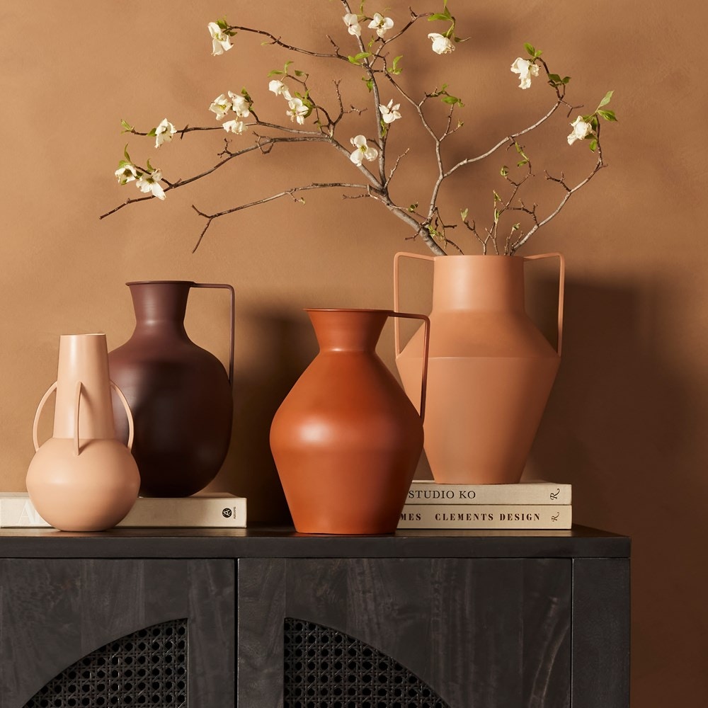 Four Hands Jolie Small Vase Light Terracotta 233864-001 - Portland